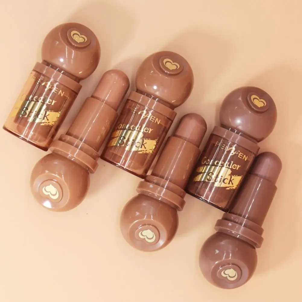 Matter Concealer für die Augen, natürlich leicht, schweißfest, lichtbeständiges Cover-up-Make-up, vielseitig einsetzbar, glatt T1I2