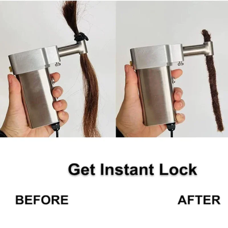 Mini hair locking machine dreadlocks instant loc machine Upgraded Stainless Steel Handheld dreadlocks machine