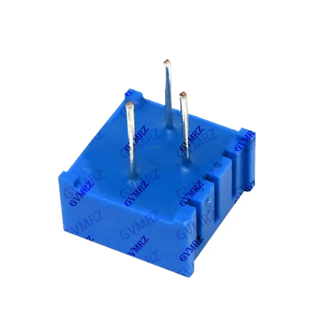 10PCS 3386P 202 2K 504 500K 100K 1M Trimmer resistor Assortment Kit Variable Resistors  for Arduino, DIY Electronics 101 100R 1M