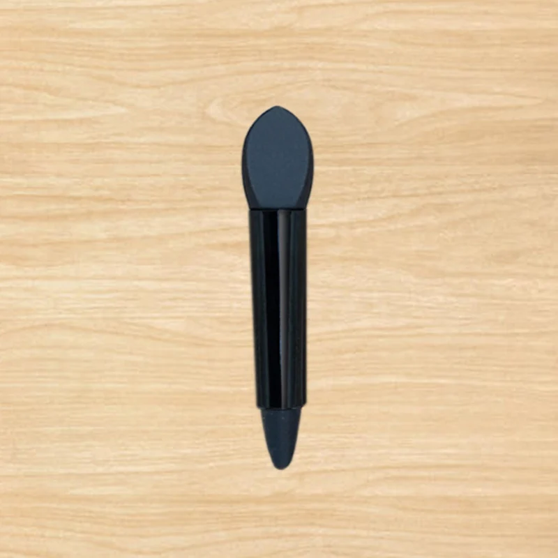 1 Uds. Mini cepillo de labios de silicona de doble cabeza rosa, herramienta de belleza con cuchara para máscara bonita