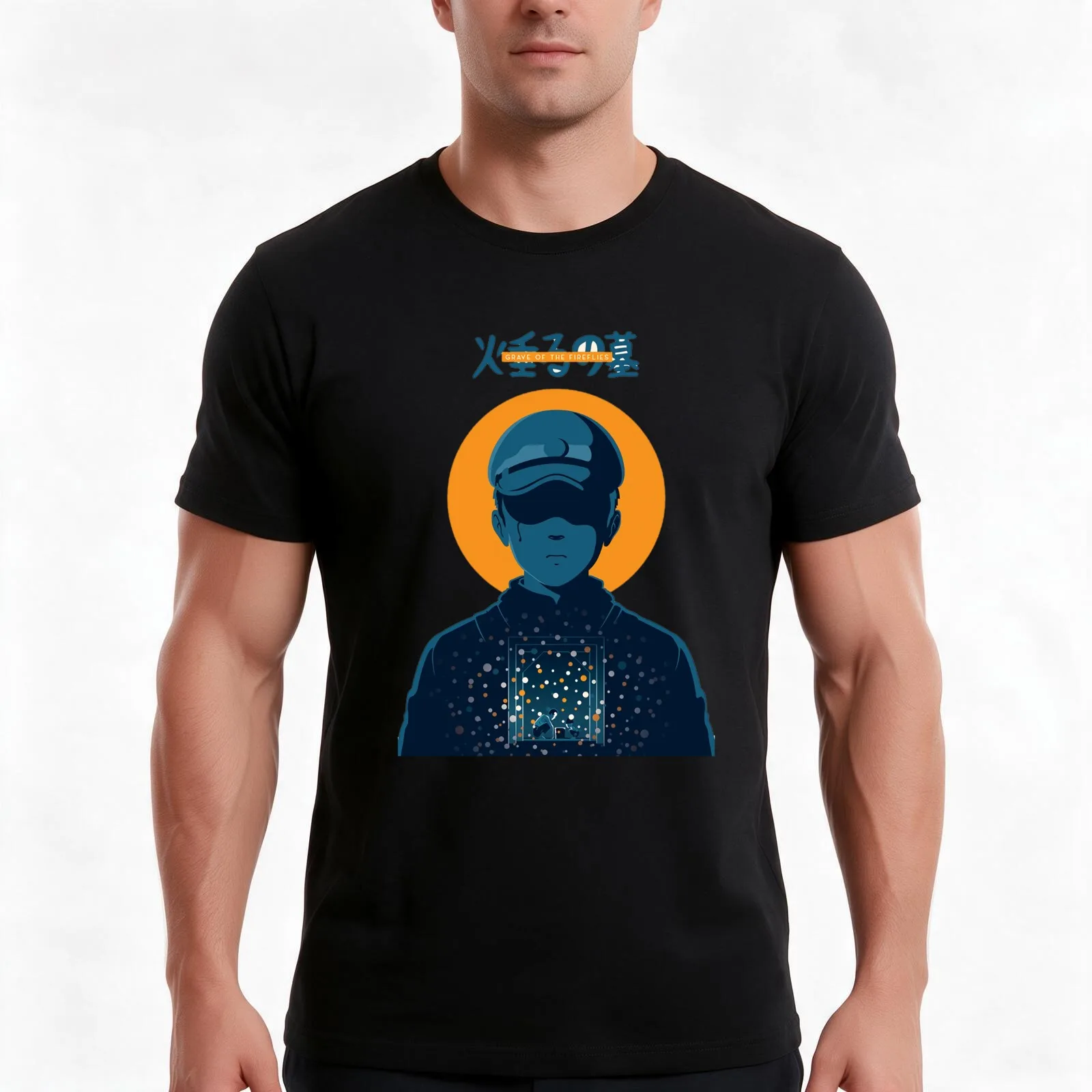 Grave Of The Fireflies True Story Tshirt T-Shirt, Summer Casual Cotton Tee, Oversized Streetwear Tops, Vintage Graphic Print