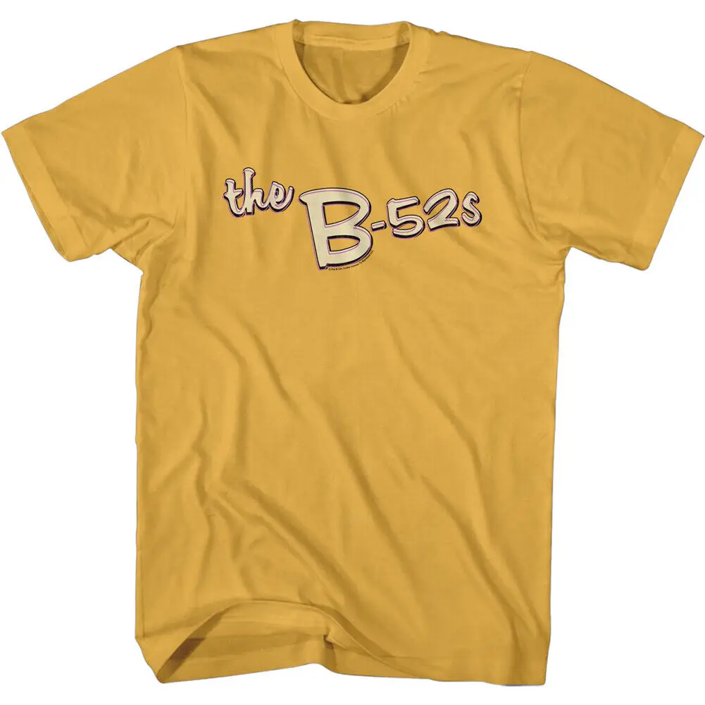 The B 52's Band Name Logo Men's T Shirt New Wave Music Merch