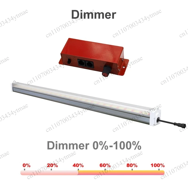 120W Full Spectrum IP65 Under Canopy LED Grow Light Indoor Greenhouse Plant Bloom Farming Cultivation Lighting Fixture