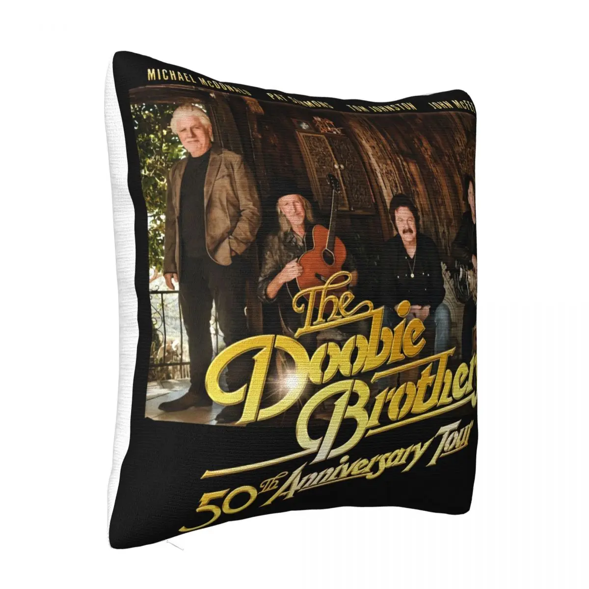 New 8899 The Doobie Brothers 50Th Anniversary Tour 2020 Dates Cartoon Character Retro Pillow Case