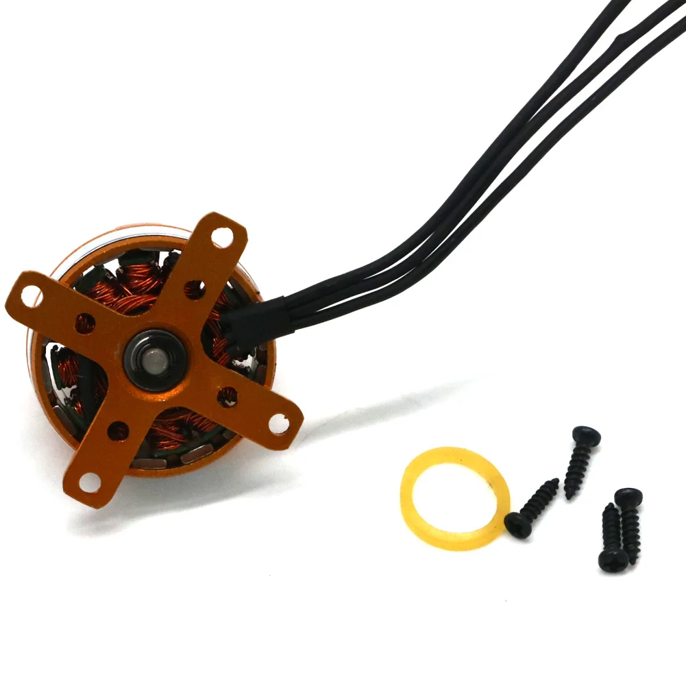 Motor sin escobillas XXD 2205 A2205 7.6A 1400KV 1600KV SP Micro con montaje + 10A ESC para Avión RC/KK Quadcopter UFO F3P