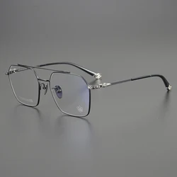 Ultra Light Round Frame Myopia Glasses anti Blue Light Radiation Eye Protection Frame Unisex Can Be Equipped With Myopia Lenses