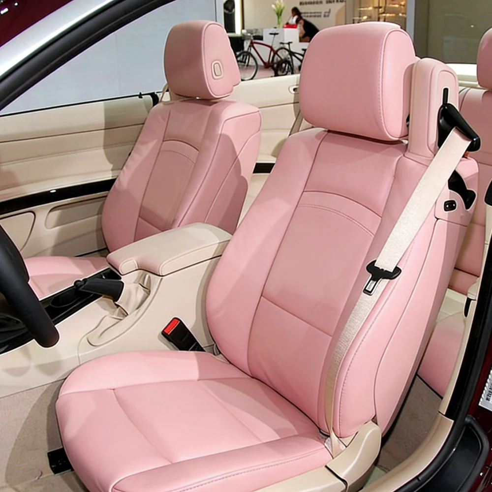 

Специальные чехлы для сидений автомобиля BMW 3 серии Кабриолет E93 2007-2013, кожаные чехлы для сидений, автомобильный стайлинг