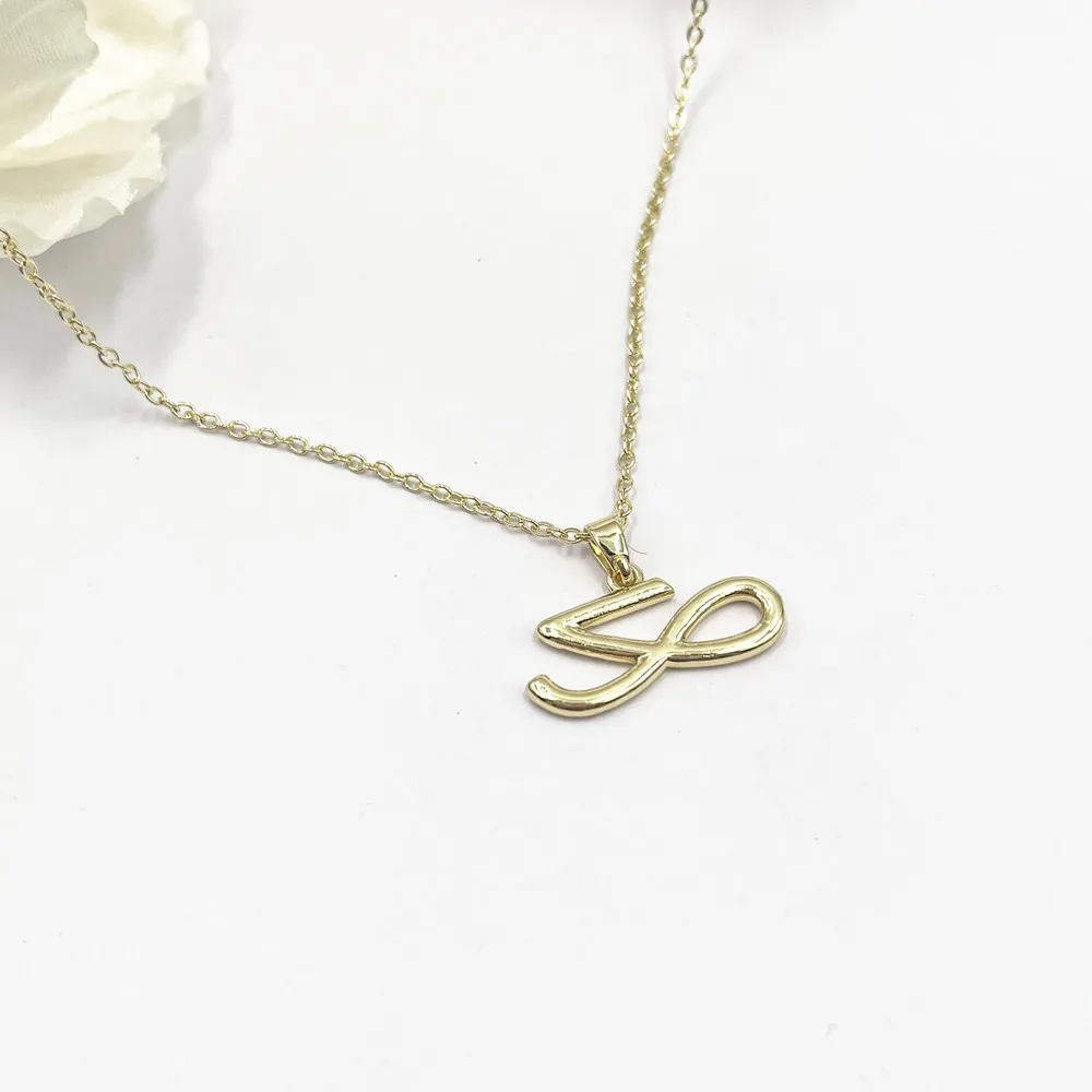 Personalized Jeon Jung Kook Letter Necklace 전정국 Pendant Unisex Korean Fashion Clavicular Chain Jewelry Fans Couple Gift