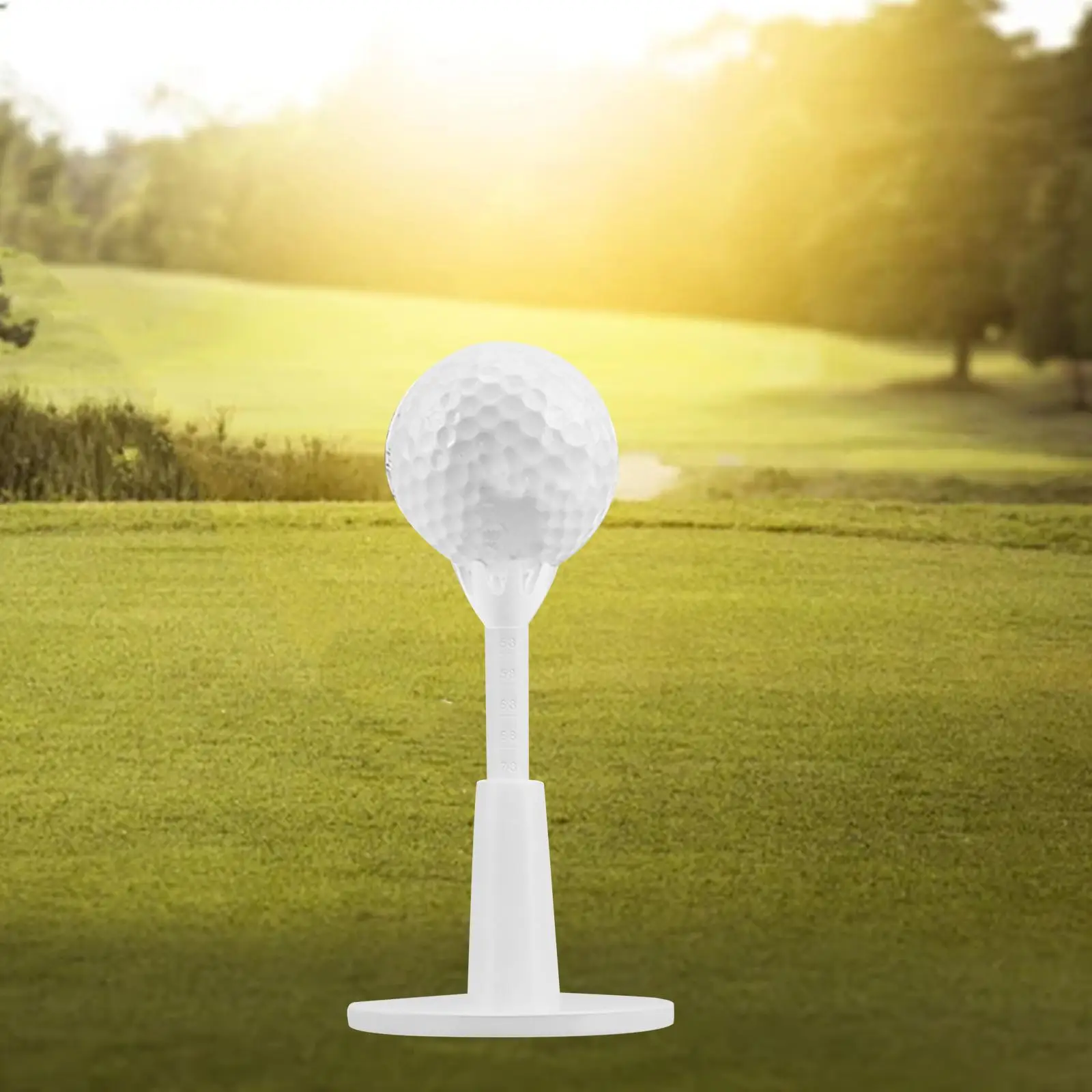 Golf Tee Holder Flexible Indoor and Outdoor Golf Training Stable Reusable Portable Golf Ball Holder Stand for Driving Range Mat image 4