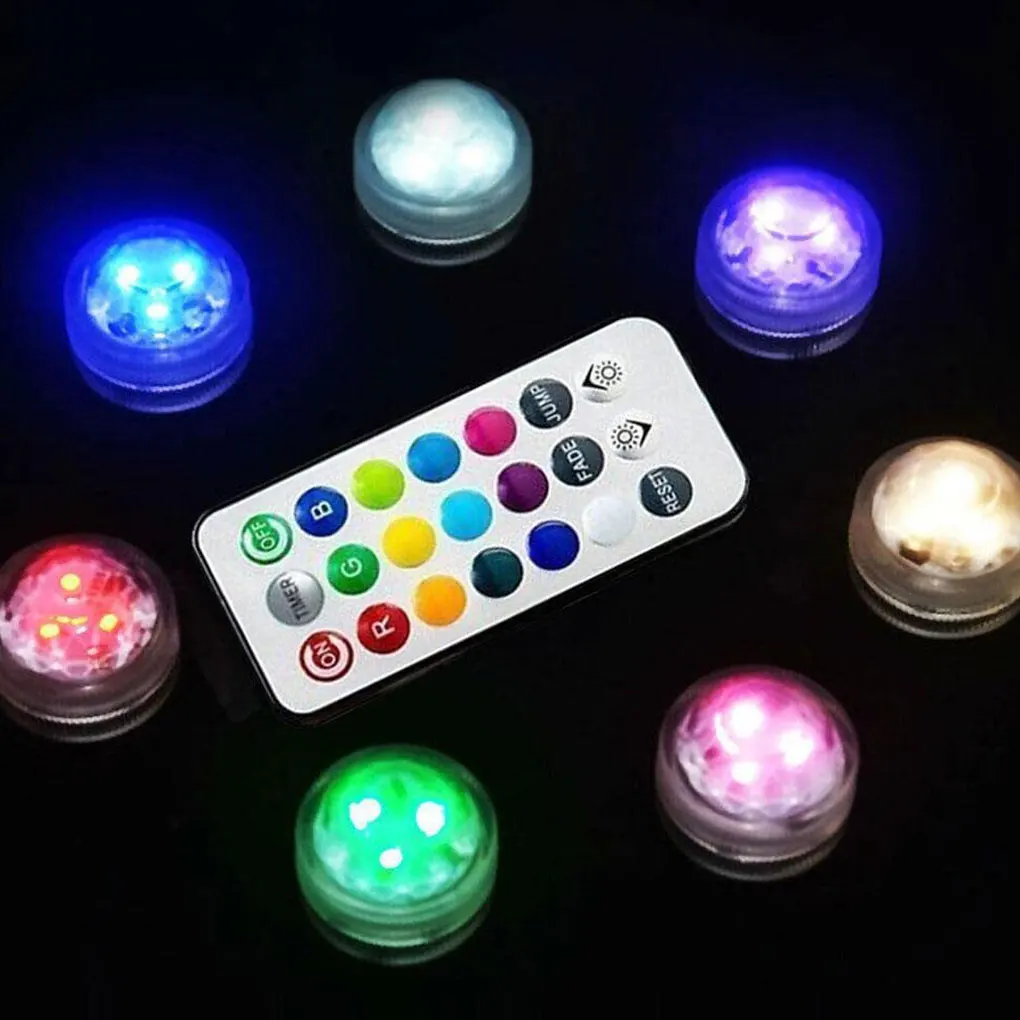 

Wireless LED Light Remote Control Lighting Night Lights Lamp Decoration