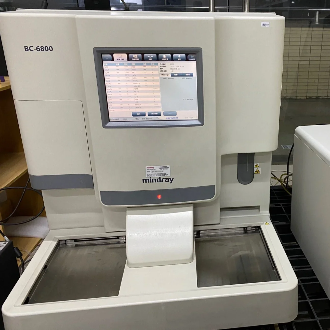 Mindray automatic cell analyzer BC-6800