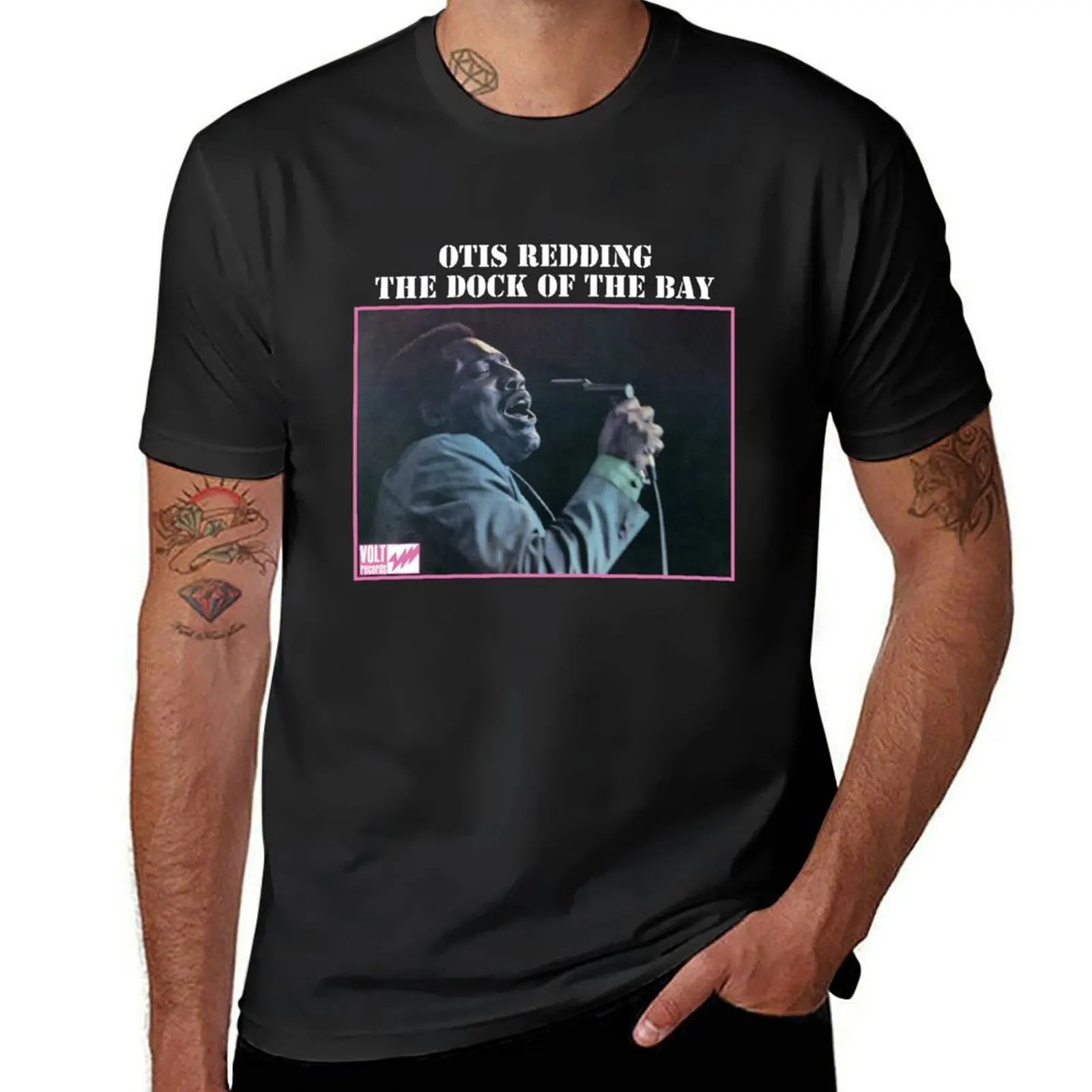 Otis Redding The Dock of the Bay T-Shirt vintage sweat Men's t-shirt