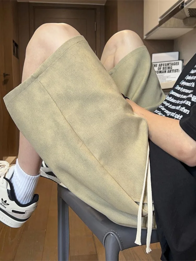 

Мужские спортивные шорты, летние, тонкие, свободные, повседневные, длиной до колена, баскетбольные, для подростков, в американском стиле, дышащие, легкие