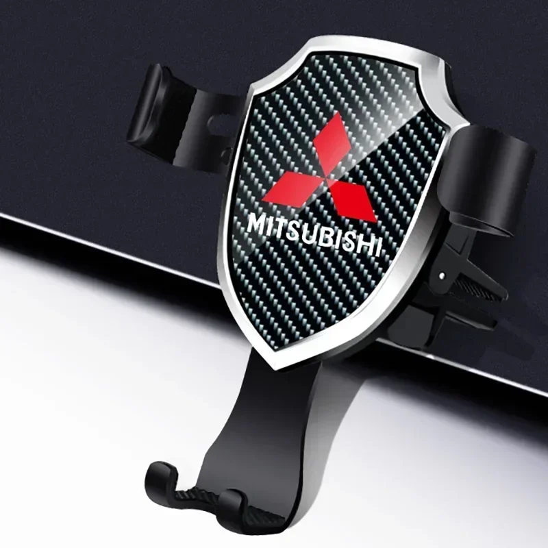 Gravity Car Phone Holder Mobile Phone Holder Stand For Mitsubishi ASX Ralliart Lancer Cordia Pajero Outlander Eclipse L200 EVO