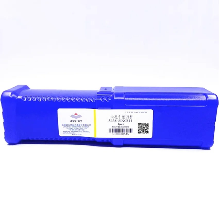 Herramienta de torneado de agujero interior, herramienta de torneado interno para insertos DC, ZCC.CT, A25R-SDQCR11/A25R-SDUCL11, 1 unidad/caja