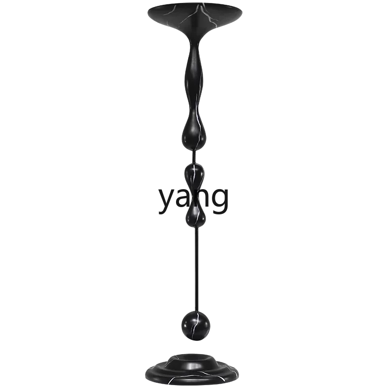 Lmm water drop pendant living room wall concave air hanging device entrance vertical height slender decoration