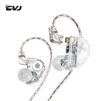 CVJ Konoka In-Ear Earphone With 3D Hifi Triple Hybrid (1DD + 1BA + 1Vibration Driver) Wired DJ Monitors Tuning Switch Headset