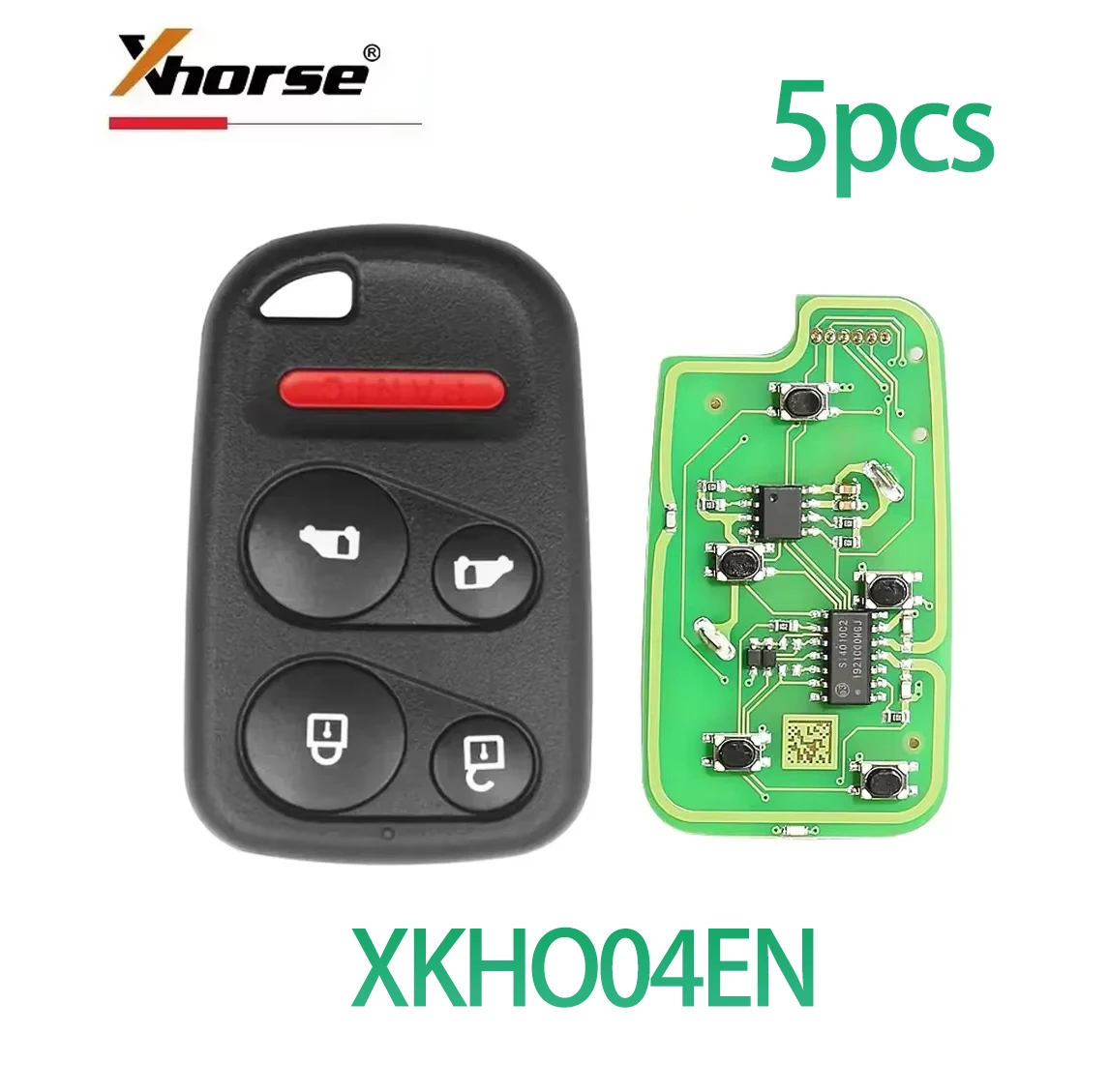 

5pcs/lot XKHO03EN -Remote Start & Trunk Button XKHO04EN -Sliding Door Button Wire Universal VVDI Xhorse Remote Key Fob