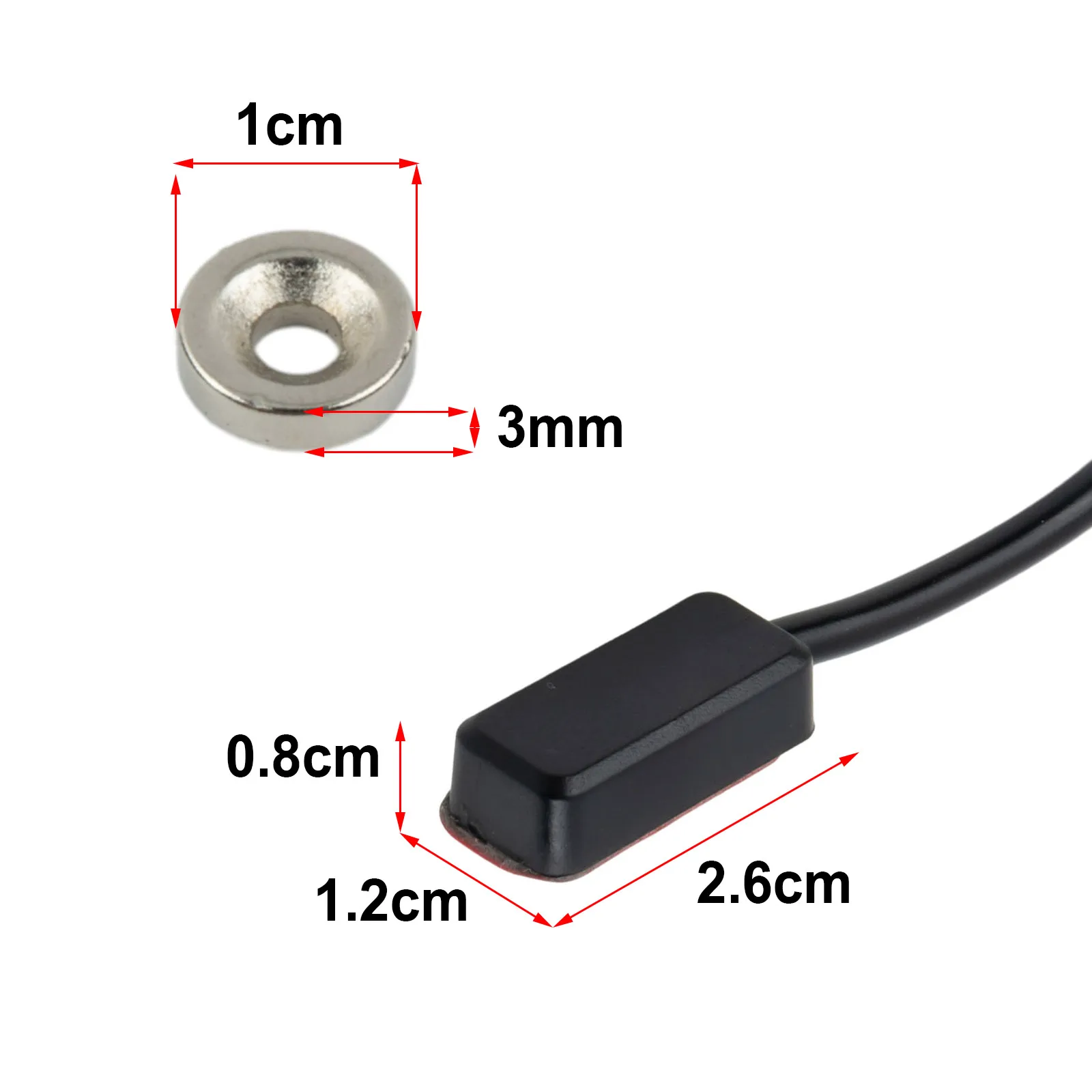 47g Hydraulic Brake Cut-Off Sensor Ebike Controller Protection 1.7m Cable Adjustable Sensitivity For Disc/V/Oil Brakes Bike Part