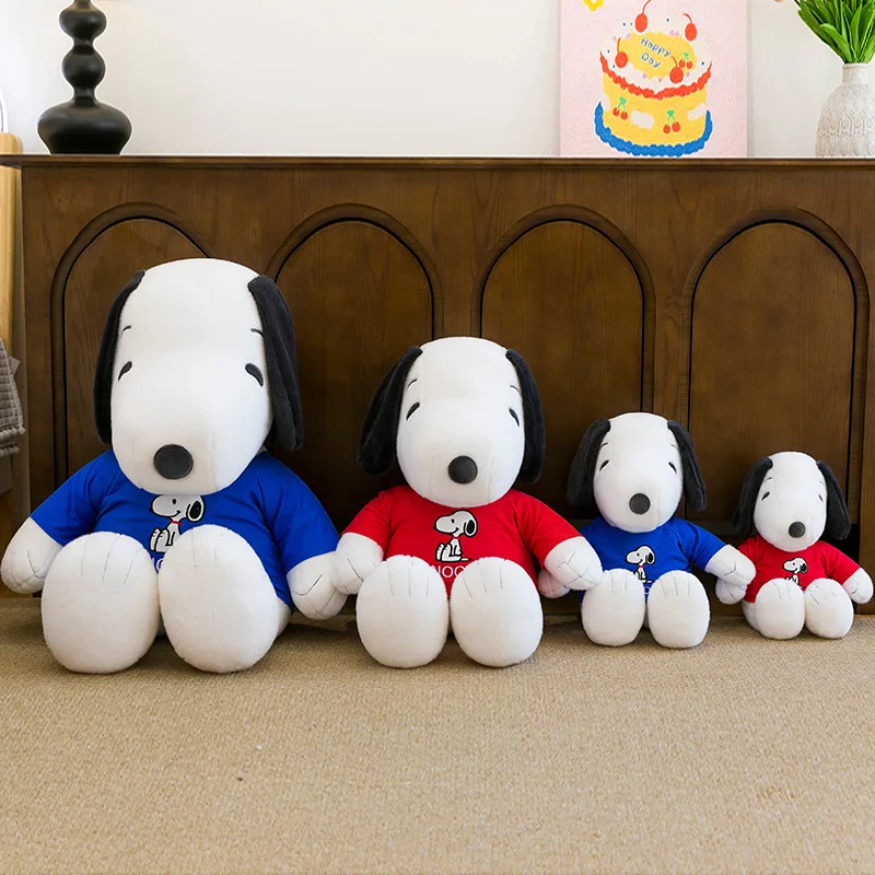 Nuova serie Snoopy bambola felpa zaino cucciolo bambola abbraccio Tucker Snoopy peluche cuscino regalo di compleanno per gli amici