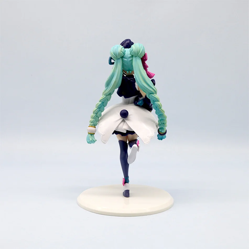 18CM Anime Hatsune Miku Figure National Style Fashion Panda MODERNCHINA Model Toy Gift Collection Action Figure PVC
