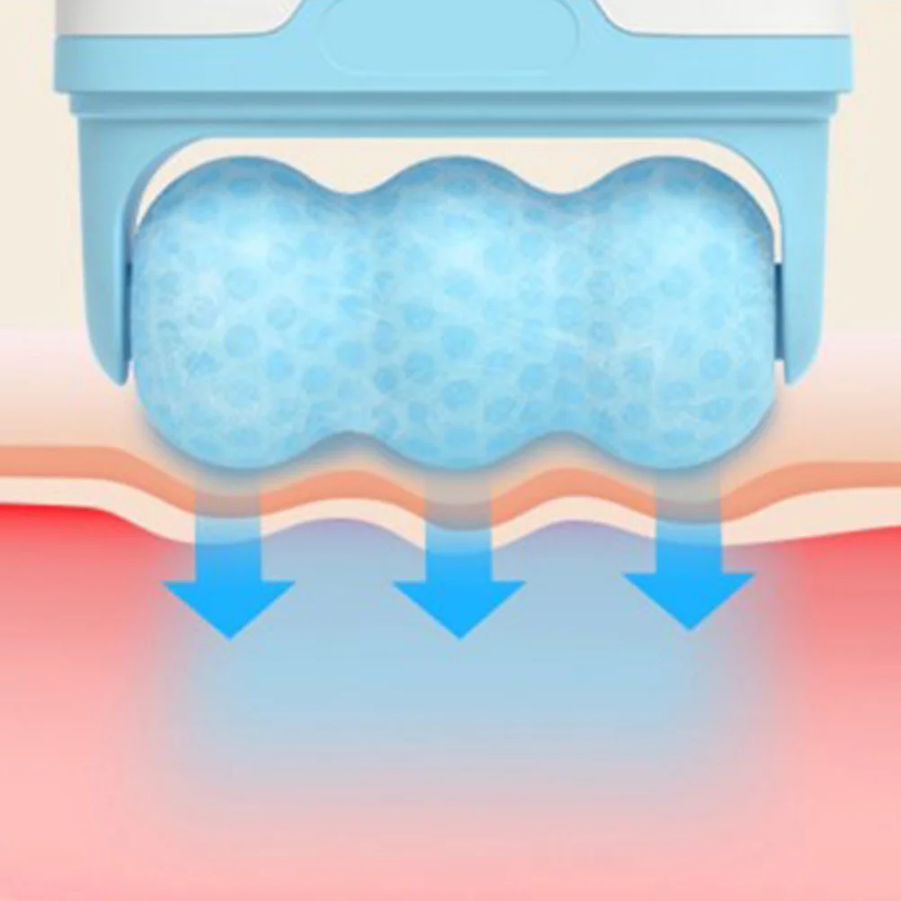 Ice Face Roller Premium Facial Massager For Eye Puffiness Relief Women Skin Care Tool Cooling Massage Roller Hygienic Cover