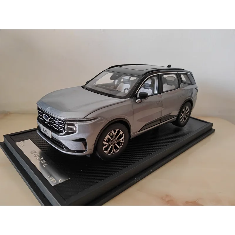 

Diecast 1:18 Scale Original Changan FORD EDGE L 2023 Alloy Car Model Collectible Toy Gift Souvenir Display Ornament