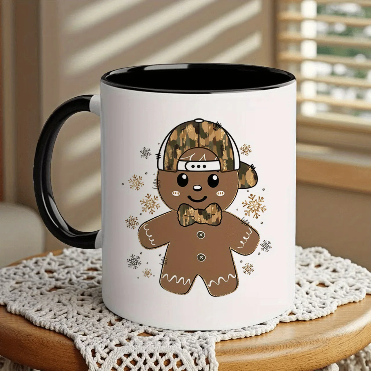 Cross-border ceramic coffee cup 