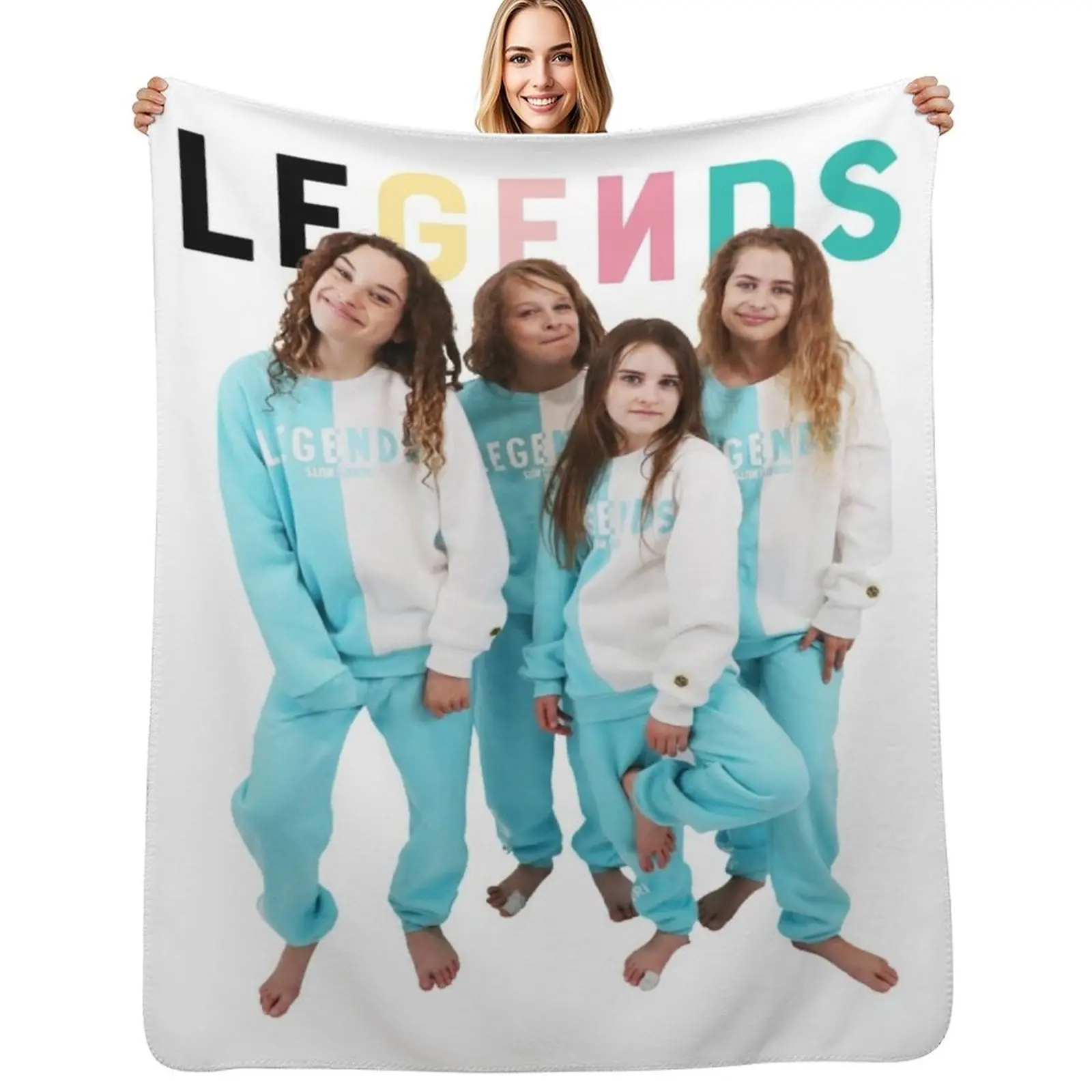 Norris Nuts Legends Throw Blanket Summer Beddings Bed Fashionable Sofa Plaid Soft Plaid Bed linens Blankets