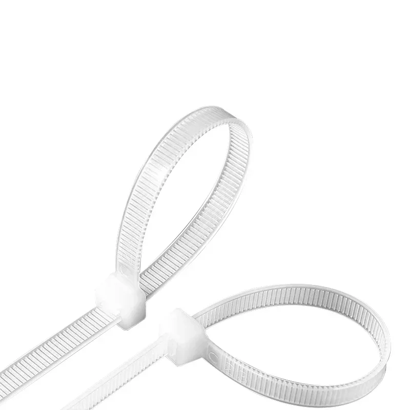 Attaches à glissière autobloquantes pour fixation de câble, organisateur blanc, plastique, nylon, 3x250mm, 4x500mm, 1000, 100, 300 pièces par sac