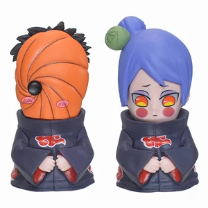 6 Buah / set Naruto Amine Figure Shippuden Action Figure Versi Q Lucu Akatsuki Itachi Nyeri Obito Model Koleksi Boneka Mainan Hadiah 8 angka obito penjualan terbaik - №