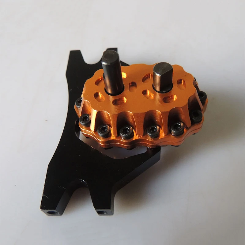 ชุดเกียร์จำลองแบบ Transfer Case อัตราทด 1:1 รุ่น JDM-75 สำหรับรถบรรทุก RC Tamiya ขนาด 1/14 รถแทรกเตอร์ รถพ่วง ของเล่นปีนเขา ชิ้นส่วน DIY