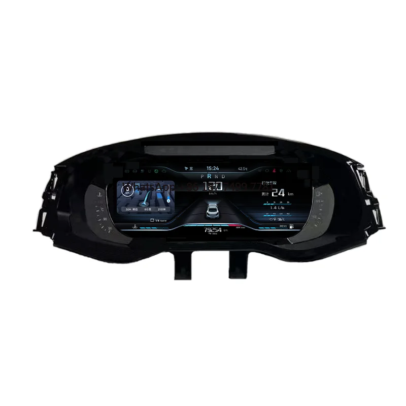 

Hioume LCD Dashboard Speedometer Digital Panel Virtual Instrument Cluster CockPit DMS for . American Version. 2015-2018