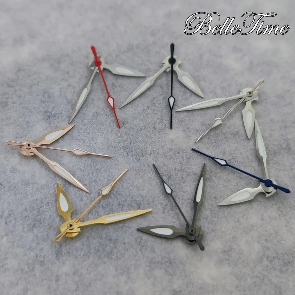 Green Luminous High Quality NH35 Watch Hands Watches Pointers For NH34 NH35 NH36 4R 7S Movement Replacements Parts Accessories image 3