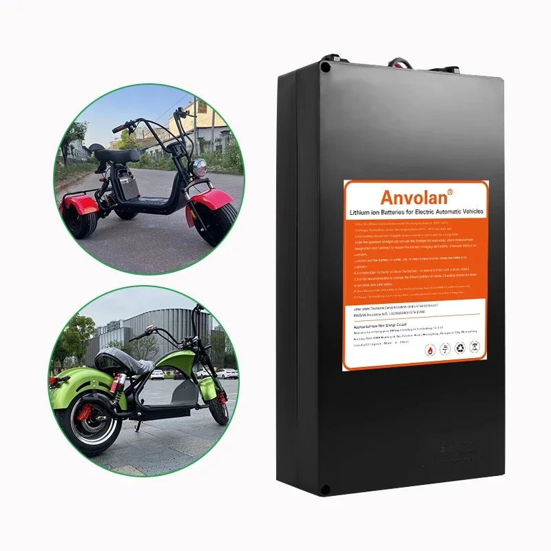 Popular electric motorcycle battery pack 60V 12Ah 15Ah 20Ah 28Ah citycoco bike lithium battery