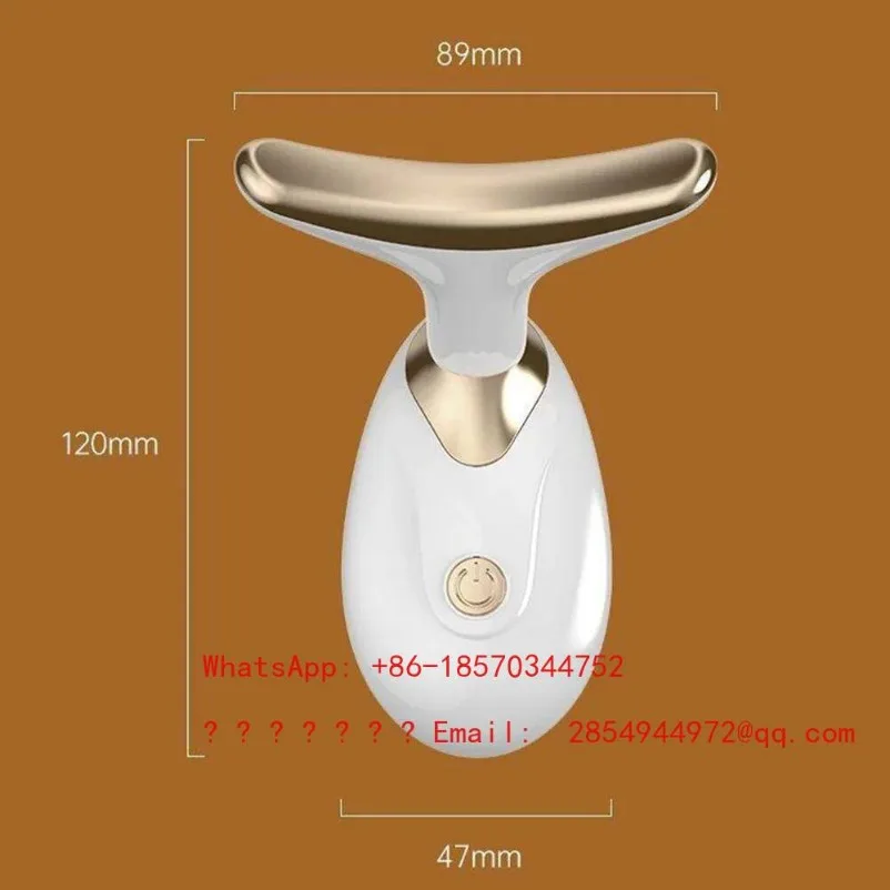 Electric Beauty Instrument Facial Introduction Massager Promotes Facial Essence Absorption Lines Neck Lines