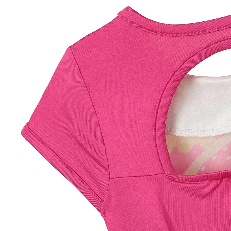 MUABABY Girls Jasmine Princess Costume Backless Rose Printed Aladdin's Lamp Arabian Princess Dress Up Carnival Pageant Clothes