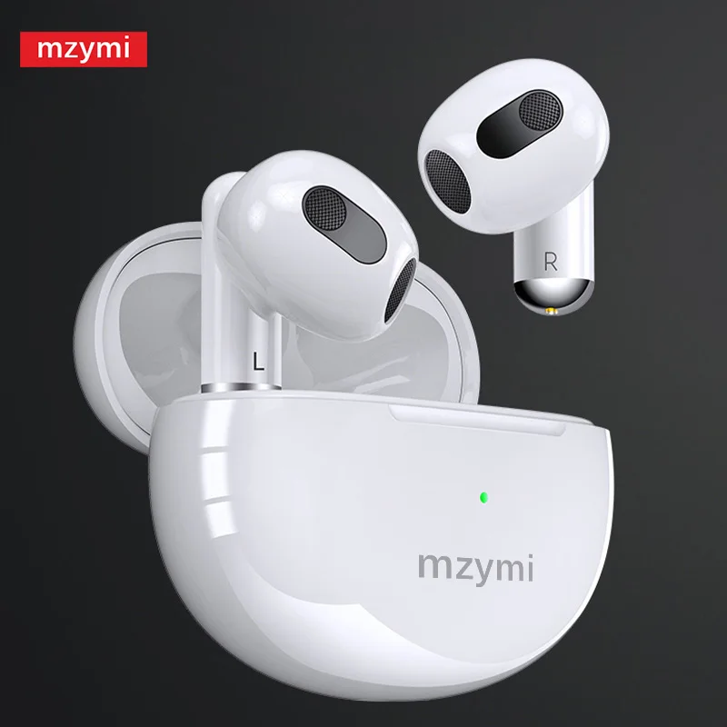 mzymi Wireless Earbuds Pro S Mini Buds Bluetooth Headphones HiFi Stereo Waterproof Sports Earphones TWS Game Headset With Mic