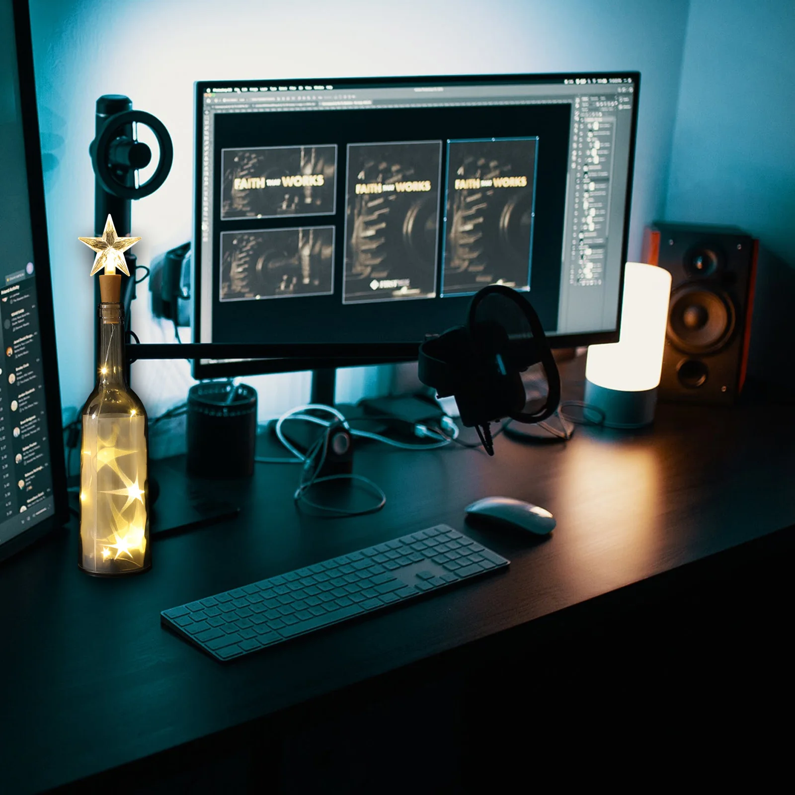 

2pcs Wine Cork Bottle Led String Lights For Diy Party Decorations Operated Mini Fairy Lights Indoor Outdoor