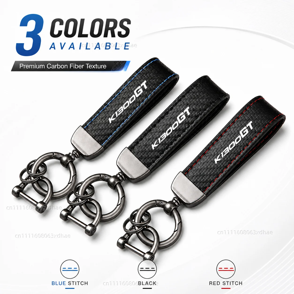 High-Grade Leather Motorcycle Keychain Holder Keyring Accessories For BMW K1300GT K1300 K 1300 GT 2009 2010 2011 2012 2013 view 6