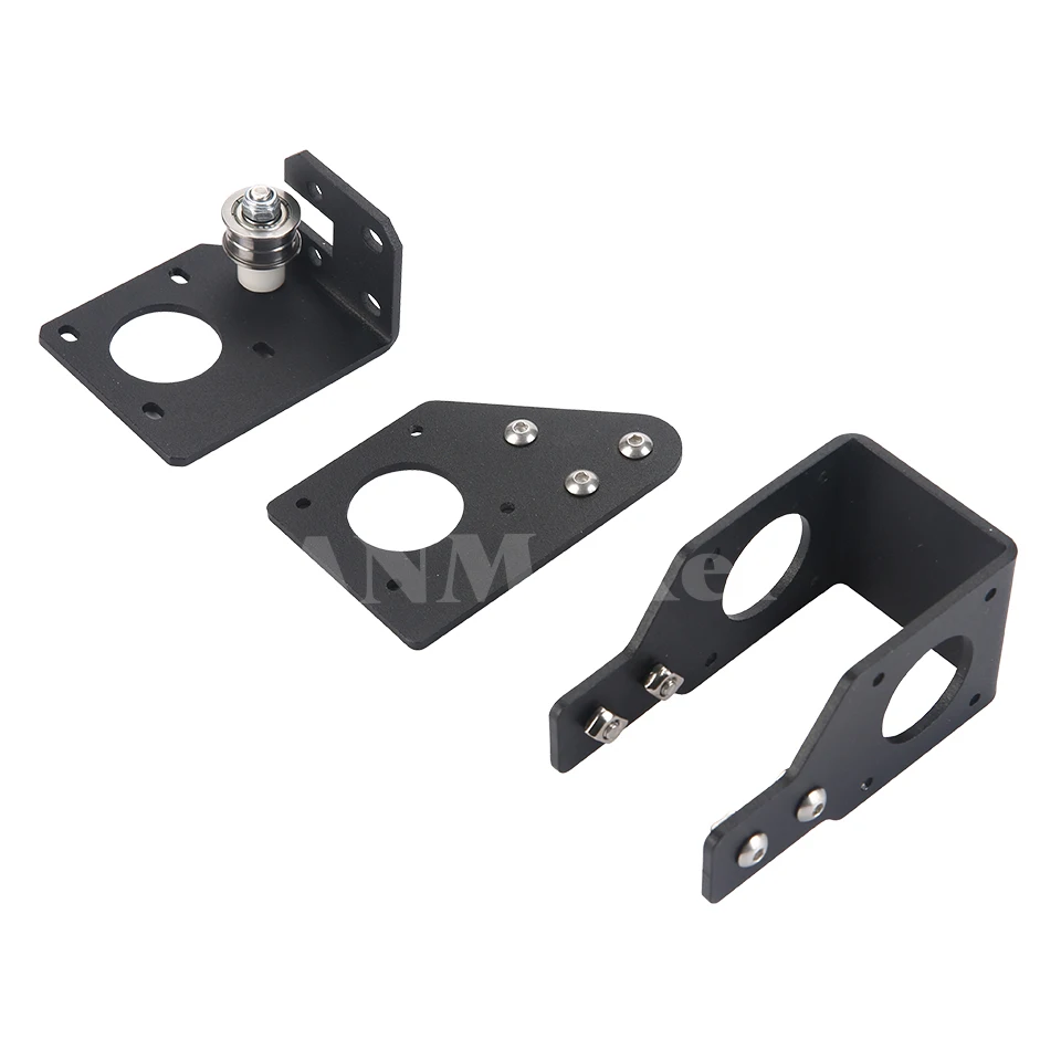 Y Axis Motor Bracket Fixed Mount Plate Spare Kit 3D Printer Parts 2040 Profile For Ender3 42 step motor support