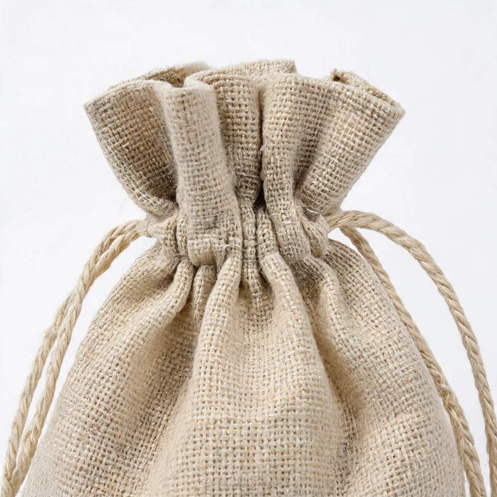 10 Pack Cotton Fabric Storage Bags for Kitchen Tools Dust Protection Breathable Lightweight and Designed for Repeated Use