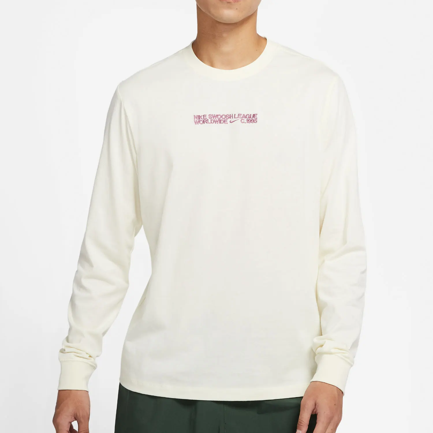 

Мужская повседневная футболка Nike Authentic New Season с круглым вырезом и длинными рукавами DM6367-113