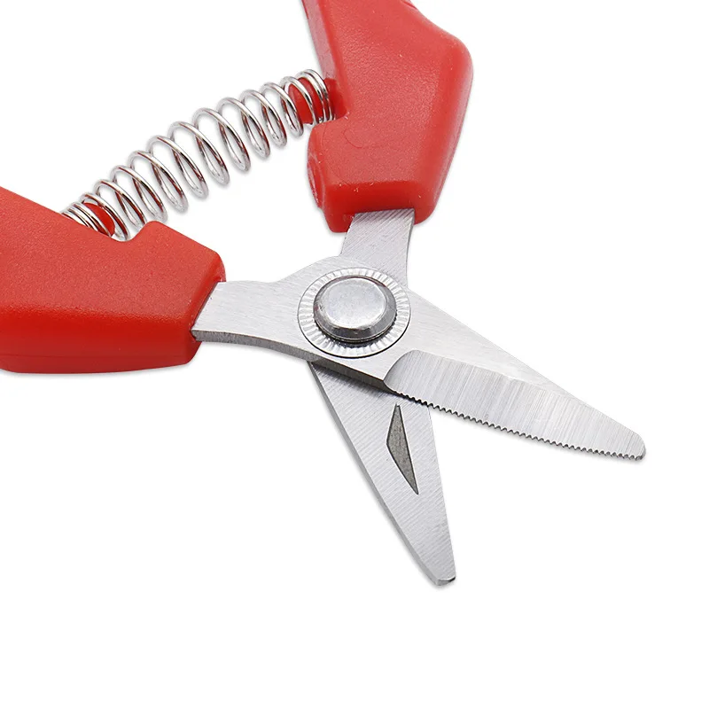 Elbow Stainless Steel Blade Pruning Shears Household Bonsai Plants Trees Branches and Leaves Garden Scissors Tools for Flowers