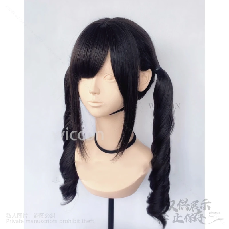 أنيمي Nyashka كوس اليابانية جيراي كي الفتيات تأثيري شعر مستعار اصطناعي لوليتا جميل الحلو Y2K عناقيد حفلة الهالوين كوس JK أغطية الرأس