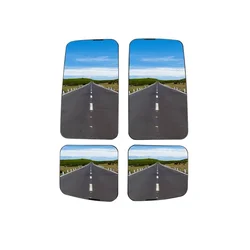 For Shacman Delong X3000 Rearview Mirror PartsX3000Left And Right Side Size Rearview Mirror Lens