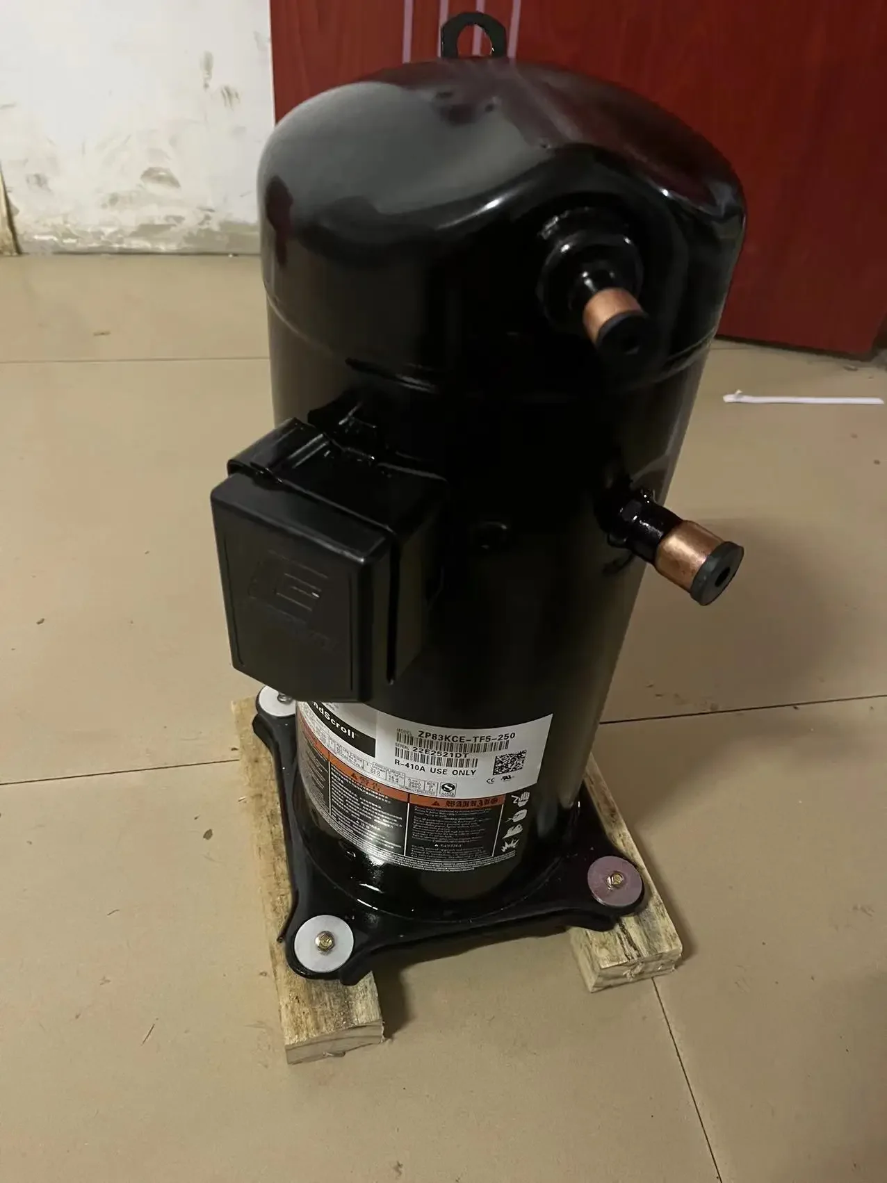 

Hot saleFactory direct sales brand new 7hp heat pump compressor air conditioner 200-230V 3ph compressor ZP83KCE-TF5-250 with R41