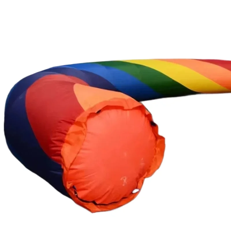 3M × 6M Wide Inflatable Rainbow Arch for Advertising Party Holiday Decoration Rainbow Inflatable Arch (excluding Blower)
