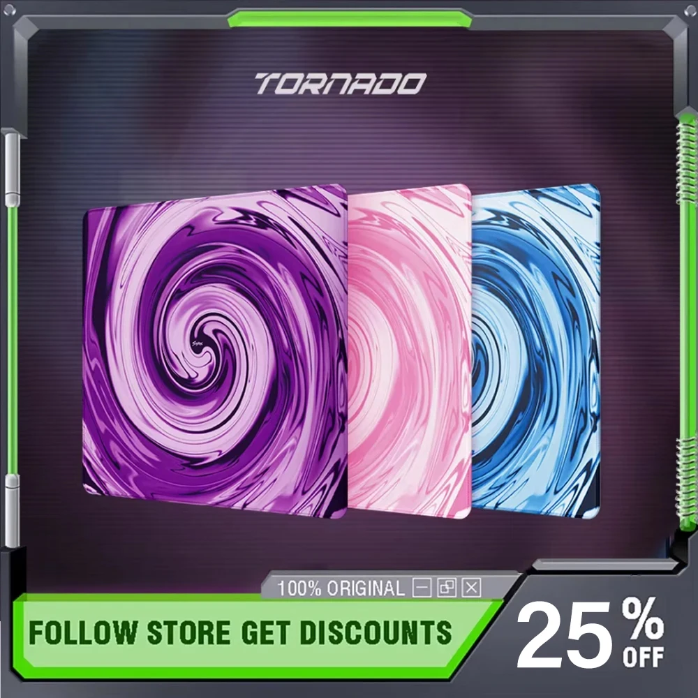 Scyrox Tornado Series Gaming Mouse Pads 490x420x2mm Fabric Light Fine Balanced Professional Laptop Business Office E-sports Pad