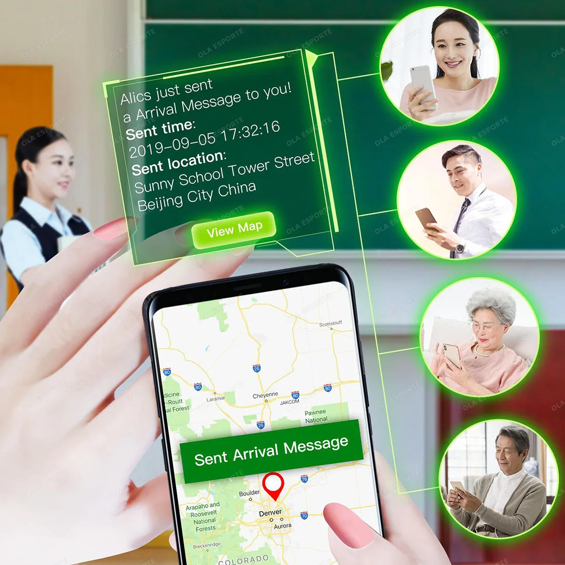 Smart Nail Multi Function Chip Intelligent Wearable Gadget